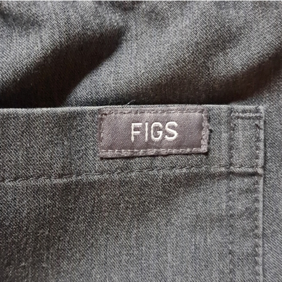 Figs Casual Blue and Gray Bottoms - Picture 9 of 9